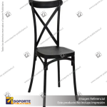 SILLA CROSSBACK NEGRO