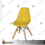 SILLA EAMES INFANTIL AMARILLA 