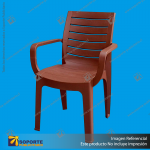 SILLA MODELO ANDOR MADERA CON APOYA BRAZOS 