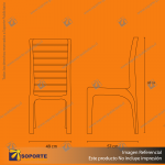 SILLA MODELO ANDOR MADERA 