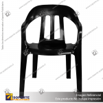 SILLA MODELO CAPRI NEGRO 