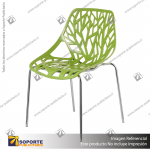SILLA MODELO FOREST COLOR VERDE 