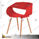 SILLA MODELO FUTURE COLOR ROJO 