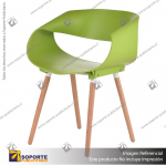 SILLA MODELO FUTURE COLOR VERDE 