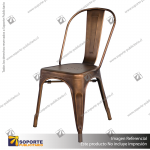 SILLA MODELO TOLIX COLOR ENCOBRIZADO 