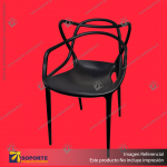SILLA MODELO TURIN NEGRA 