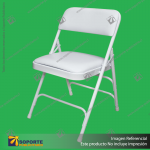 SILLA PLEGABLE MODELO WINDSOR COLOR BLANCO 