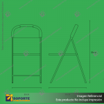 SILLA PLEGABLE PARA NINOS COLOR ROSADO 