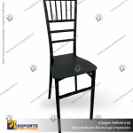 SILLAS CHIAVARI ADULTO NEGRA