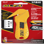 SK-10 CONCEALED BLADE SAFETY KNIFE WITH REPLACEABLE BLADE VARIATION: DEFAULT TITLE