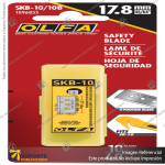 SKB-10 SK-10 FOUR-POSITION SAFETY BLADE - 10 PACK VARIATION: DEFAULT TITLE