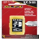 SKB-2 DUAL-EDGE SAFETY BLADE - 5, 10, OR 50 PACKS VARIATION: SKB-2/50B