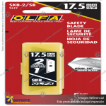SKB-2 DUAL-EDGE SAFETY BLADE - 5, 10, OR 50 PACKS VARIATION: SKB-2/5B
