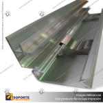 SNAP POSTA FRAME COMPONENT: BOTTOM EXTRUSION (ALUMINIUM)