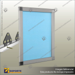 SNAP POSTA FRAME WITH SPLIT RAIL WALL MOUNTING