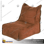 SOFA POUF MODELO PARIS CAFE CLARO 
