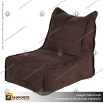 SOFA POUF MODELO PARIS CAFE OSCURO 