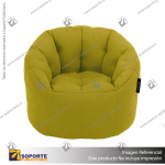 SOFA POUF MODELO SHELL KIDS COLOR VERDE 