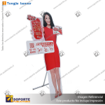 SOPORTE BIG BOY UNIVERSAL MEDIDA AJUSTABLE 1.50 A 2.00 MTS (C20)