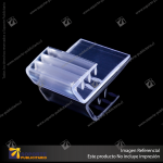 SOPORTE GRAFICA ADHESIVO 38*18 MM ESPESOR GRAFICA 1.5 MM