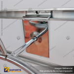 SOPORTE JOCKEY A PANEL RANURADO