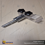SOPORTE MASTIL CON ROTOR PARA TOLDO HEXAGONAL.