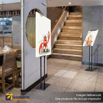 SOPORTE UNIVERSAL ARTE MEDIDA AJUSTABLE XXCMS A XXCMS. (CXX)