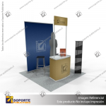 STAND PUNTO DE PROMOCION 2*2 MTS EQUIP1