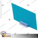 SUPERGRIP SIGN HOLDER, HOLDS MATERIALS UP TO 0.065" THICK WITH PEEL & ADHESIVE(109-100), PACK OF 50