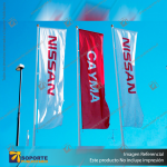 TELA BANDERA 110 GRS 1.60*100 MTS (IMPRESION DIRECTA SUBLIMACION)