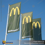 TELA BANDERA 110 GRS 1.60*100 MTS (IMPRESION DIRECTA SUBLIMACION)