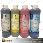 TINTA ECOSOLVENTE ALLWIN 1 LITRO COLOR CYAN PARA CABEZALES DX3. DX4. DX5. DX7