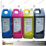 TINTA SOLVENTADA KONICA 5 LITROS COLOR AMARILLO C. SOL. KM 30-45PL. SEIKO STP 35-50. XAAR 30-40-80PL