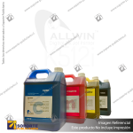 TINTA SOLVENTADA KONICA 5 LITROS COLOR AMARILLO C. SOL. KM 30-45PL. SEIKO STP 35-50. XAAR 30-40-80PL