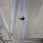 TOLDO FIERRO CUADRADO BLANCO 2X2