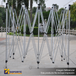 TOLDO HEXAGONAL ALUMINIO 4X4