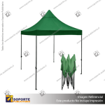TOLDO PLEGABLE ARANA 3X3M VERDE