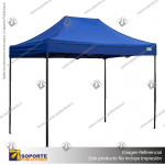 TOLDO PLEGABLE TIPO ARANA 2X3 METROS COLOR AZUL 