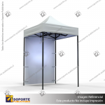 TOLDO PUBLICITARIO 1.5*1.5 MTS COLOR BLANCO