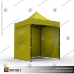 TOLDO PUBLICITARIO 2*2 MTS COLOR AMARILLO