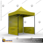 TOLDO PUBLICITARIO 2*2 MTS COLOR AMARILLO