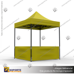 TOLDO PUBLICITARIO 2*2 MTS COLOR AMARILLO