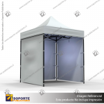 TOLDO PUBLICITARIO 2*2 MTS COLOR BLANCO