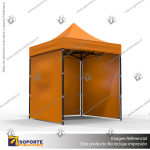 TOLDO PUBLICITARIO 2*2 MTS COLOR NARANJA