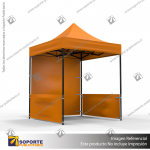 TOLDO PUBLICITARIO 2*2 MTS COLOR NARANJA