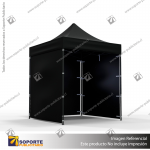 TOLDO PUBLICITARIO 2*2 MTS COLOR NEGRO