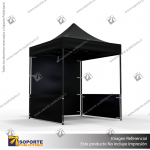 TOLDO PUBLICITARIO 2*2 MTS COLOR NEGRO