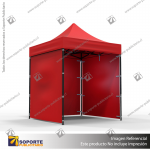 TOLDO PUBLICITARIO 2*2 MTS COLOR ROJO