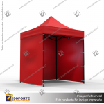 TOLDO PUBLICITARIO 2*2 MTS COLOR ROJO