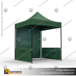 TOLDO PUBLICITARIO 2*2 MTS COLOR VERDE